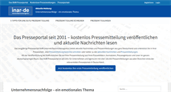 Desktop Screenshot of inar.de