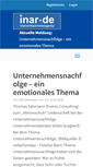 Mobile Screenshot of inar.de